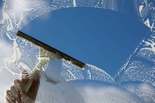 The Handy Way To Use A Squeegee To Clean Up Spills