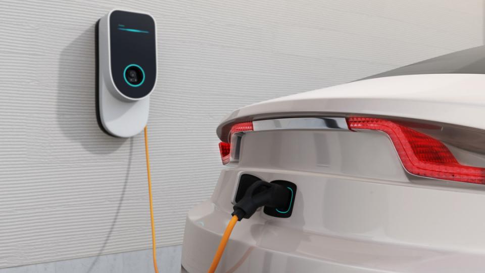 Setting up an EV charging station at your home.