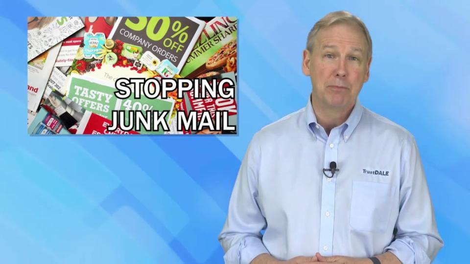 Ask Dale: How Do I Stop Junk Mail?