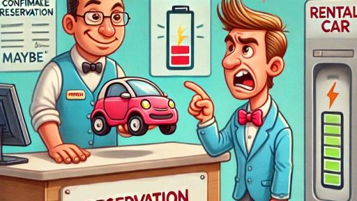 What Do You Do When Your Car Reservation Isn’t Really A Reservation