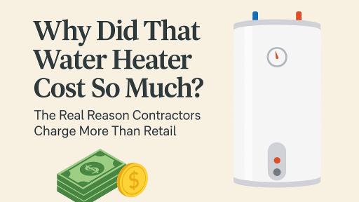 Why Contractors Charge More Than Retail