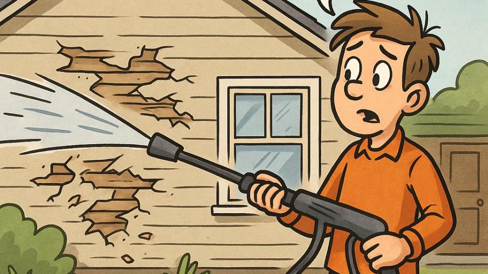 The Costly Shortcut: Why DIY Pressure Washing Could Wreck Your Home