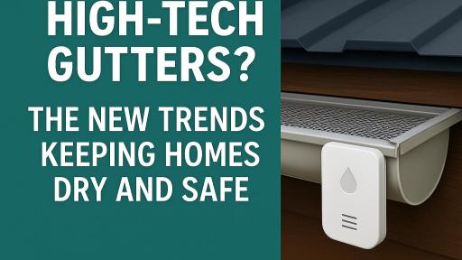 High-Tech Gutters? The New Trends Keeping Homes Dry and Safe