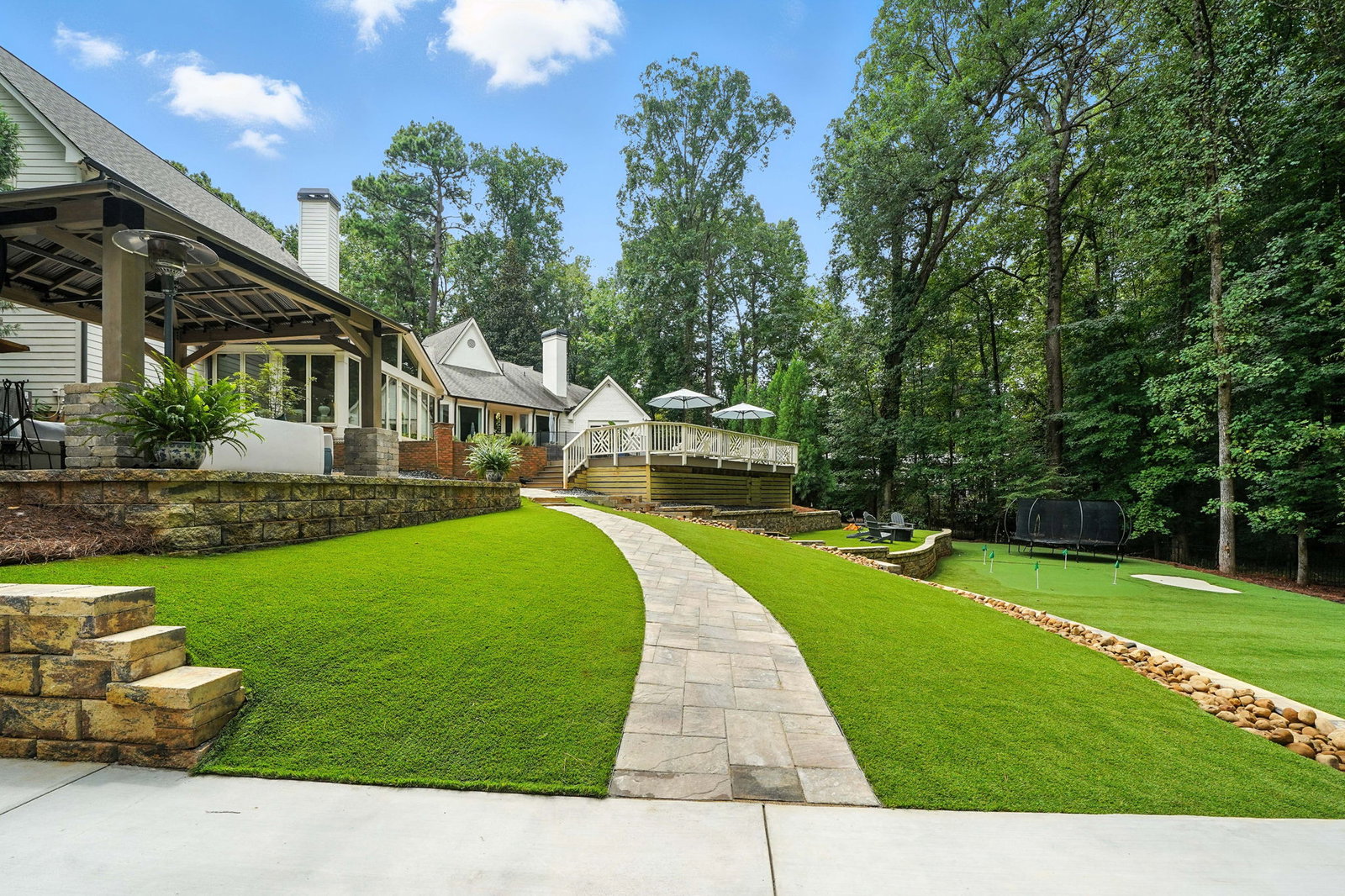 Clear Creek Landscaping - Paver Patio & Walkways photo