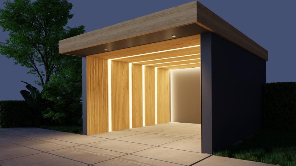 Inside the Modern, Multipurpose Garage